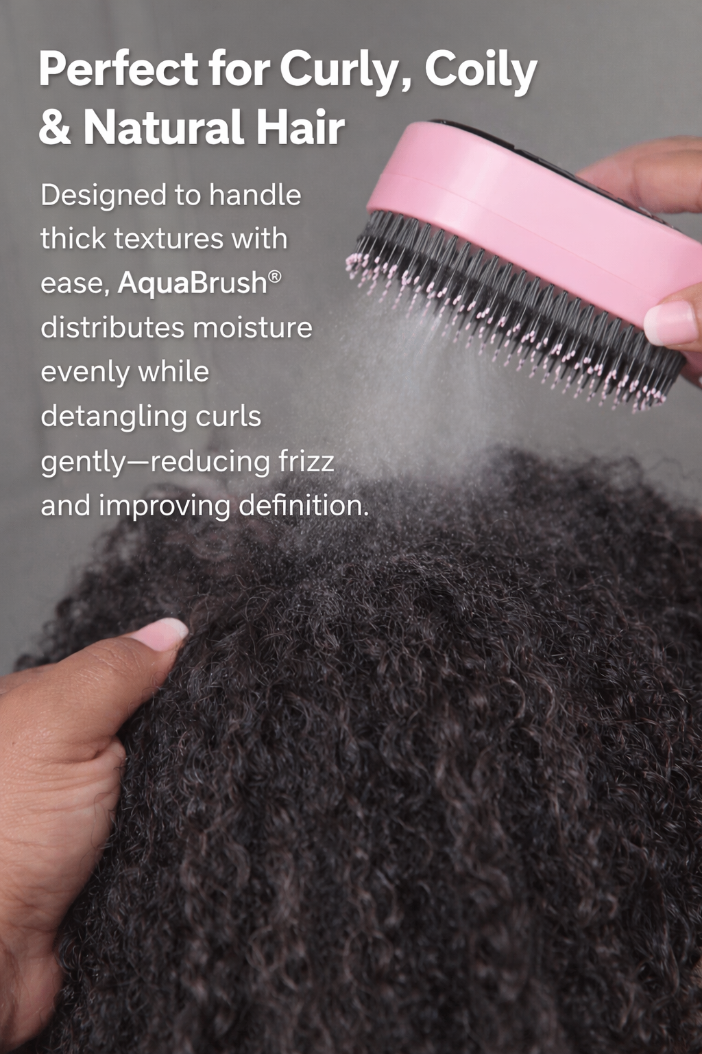 2-in-1 Detangle & Hydration Brush for Hair & Beard