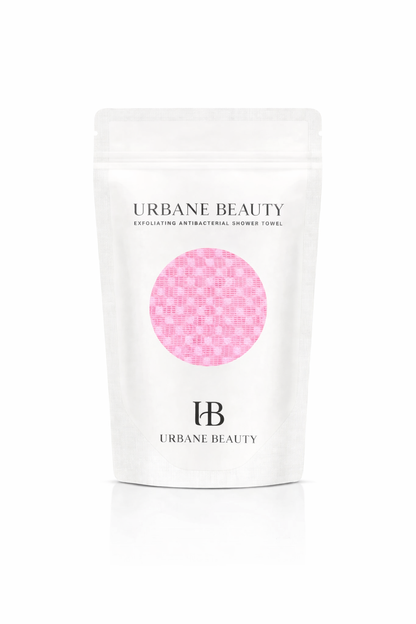Urbane Beauty Exfoliating Antibacterial Shower Towel
