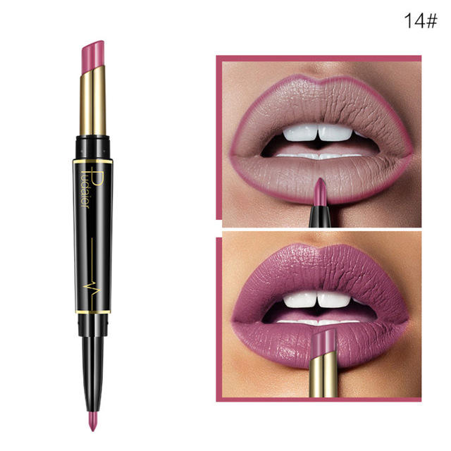 Waterproof Lipstick + Lip Liner