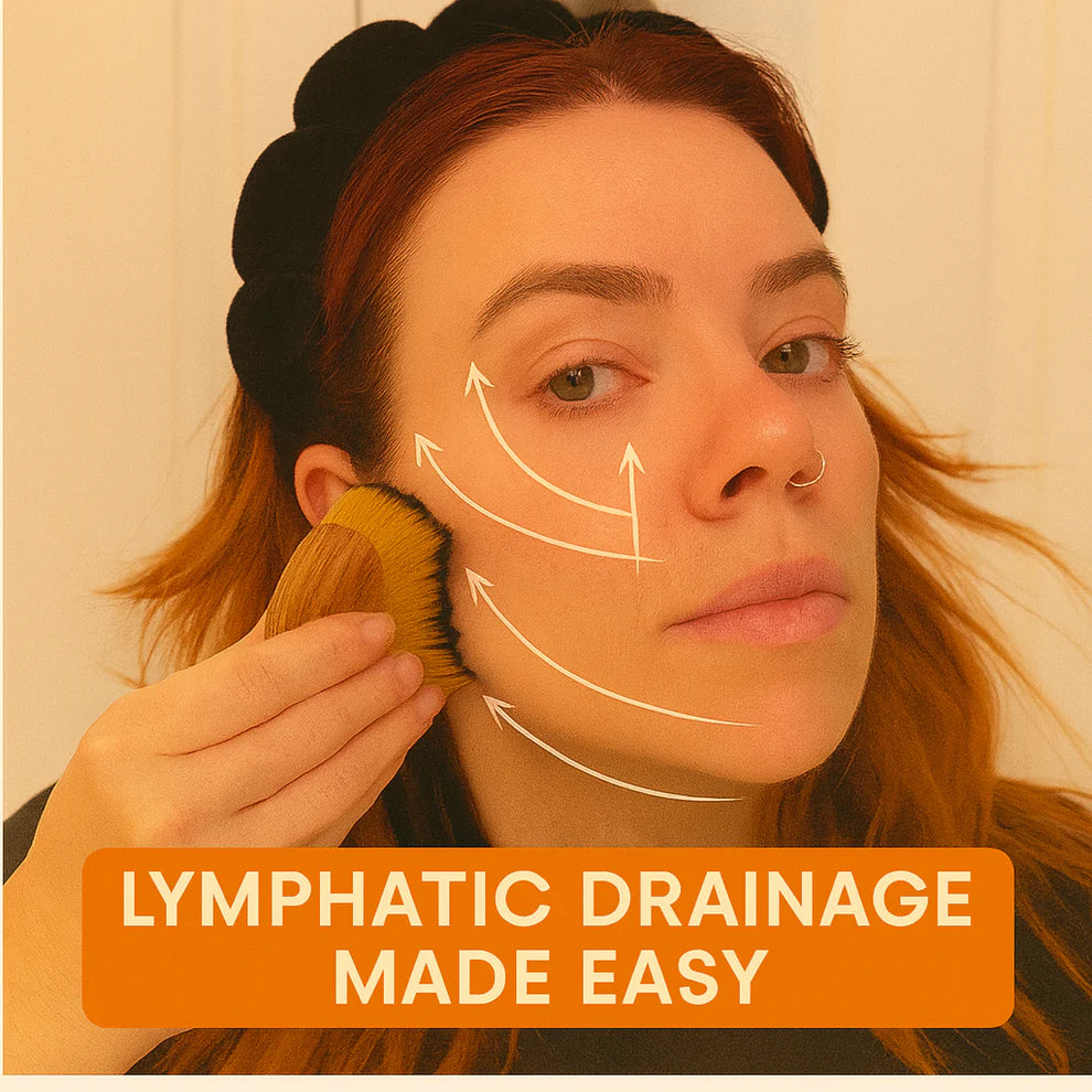 Portable Lymphatic Contour Face Brush 🌟