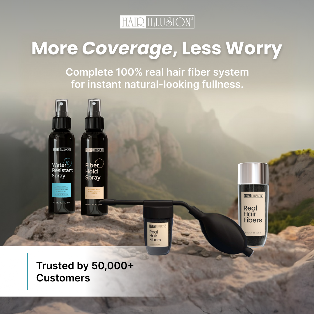 Hair Fibers Combo Kit