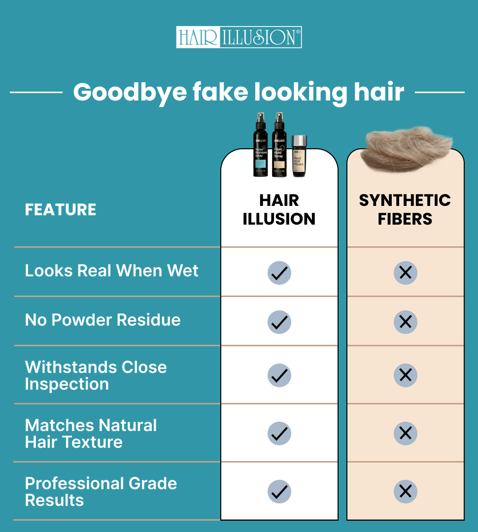 Hair Fibers Combo Kit