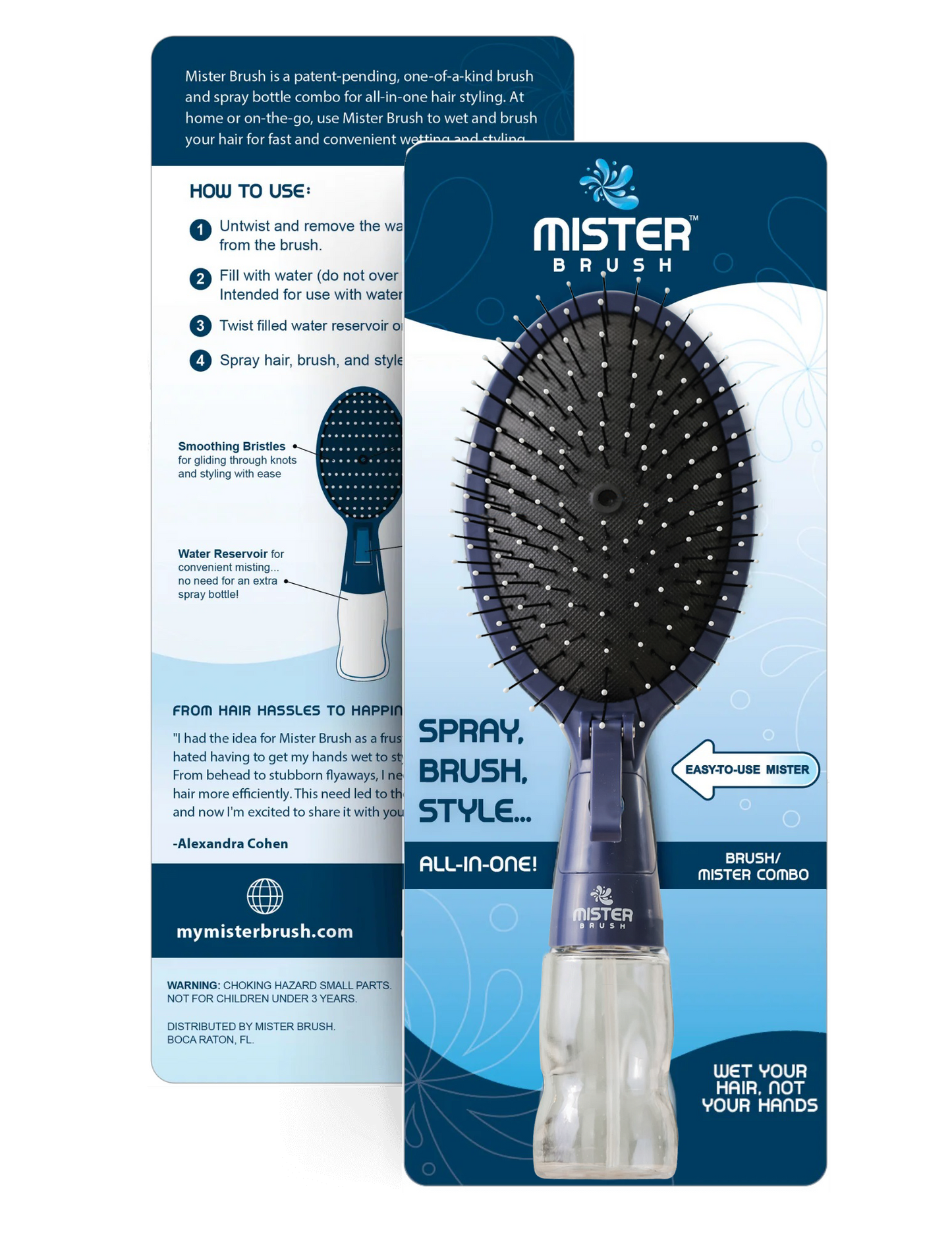 Mister Brush - 2-in-1 Brush