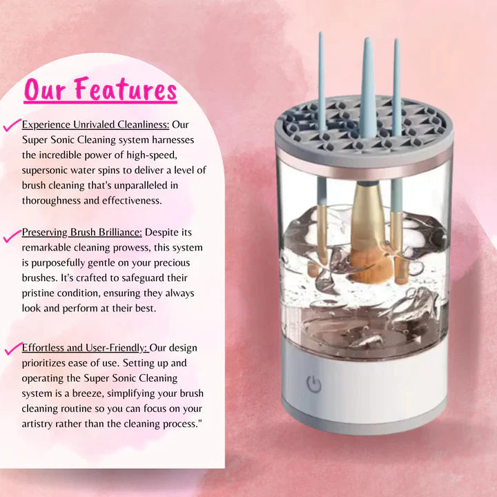 Automatic Makeup Brush Washing Machine