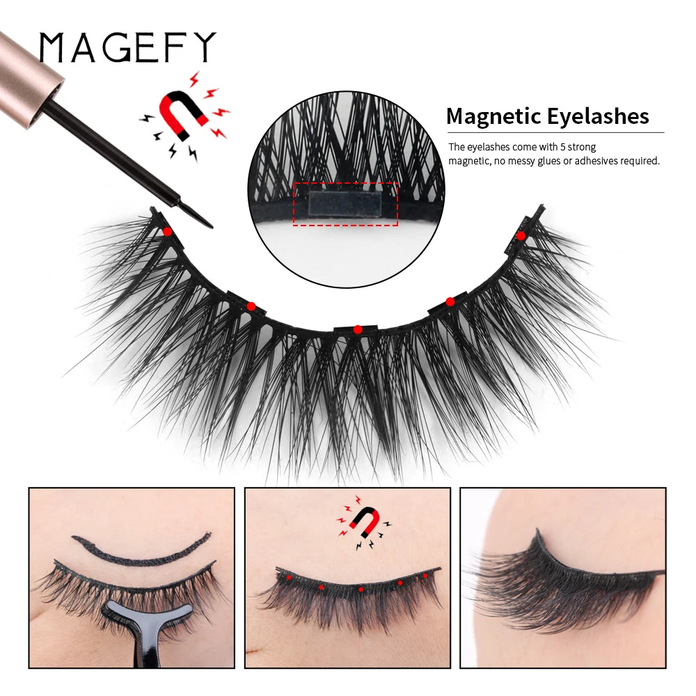 Magnetic Eyeliner & Eyelashes