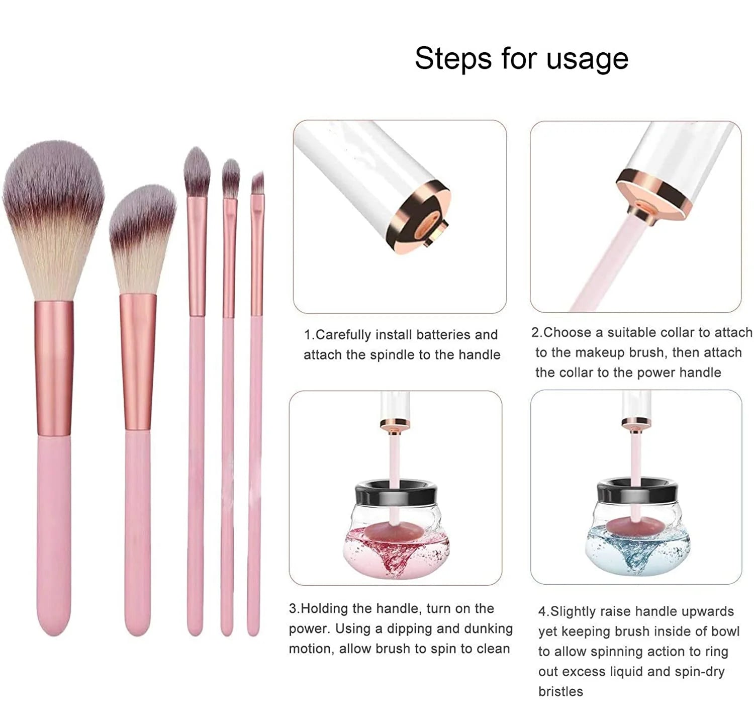 Electric Makeup Brush Cleaner