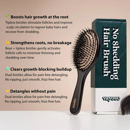 No Shedding Hair Brush