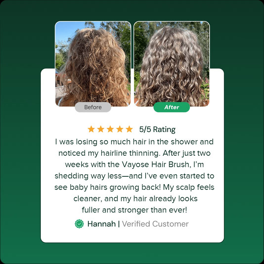 No Shedding Hair Brush