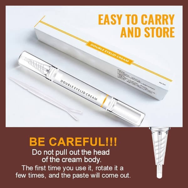 Long-Acting Invisible Double Eyelid Shaping Cream (Pack of 2)