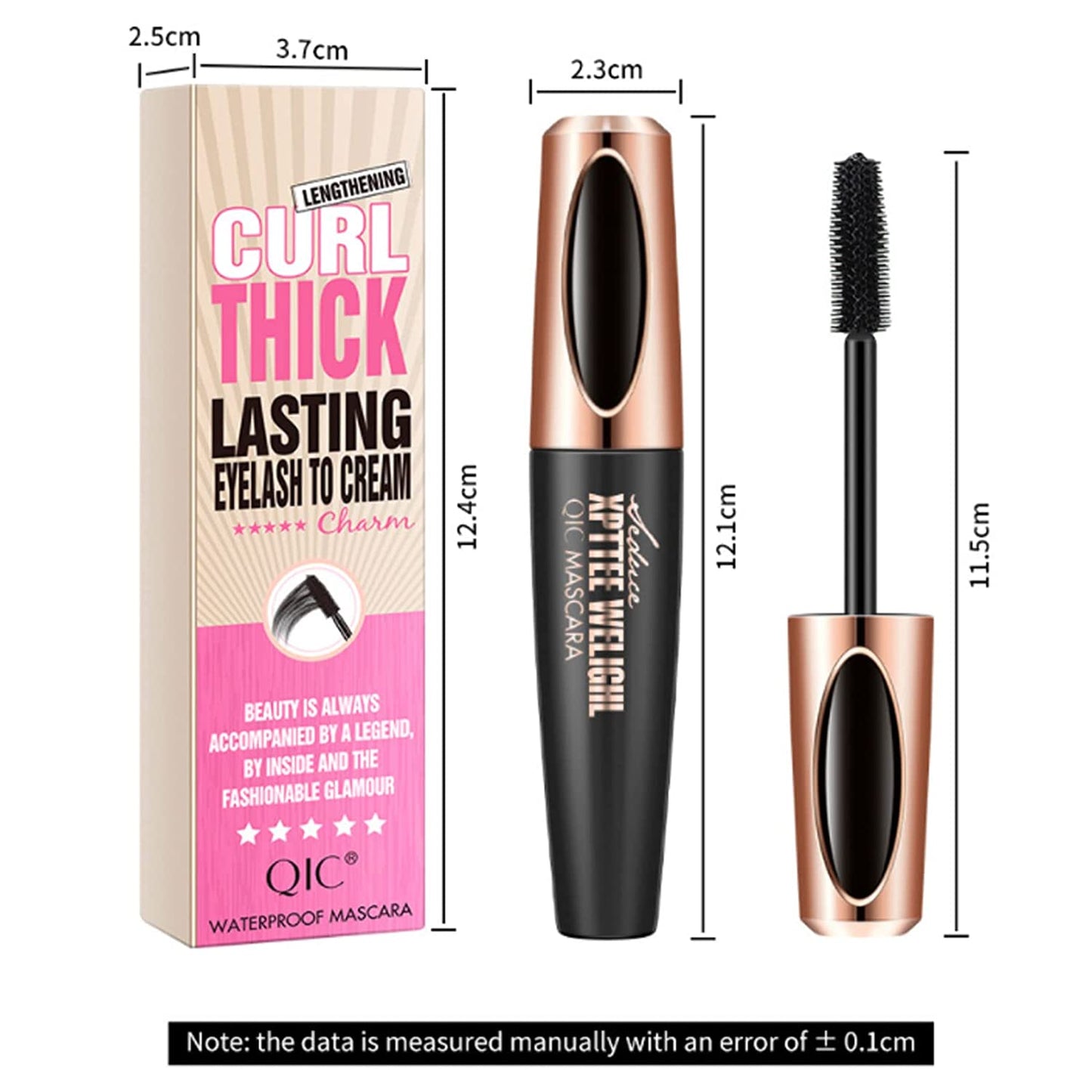 4D Silk Fiber Eyelash Mascara