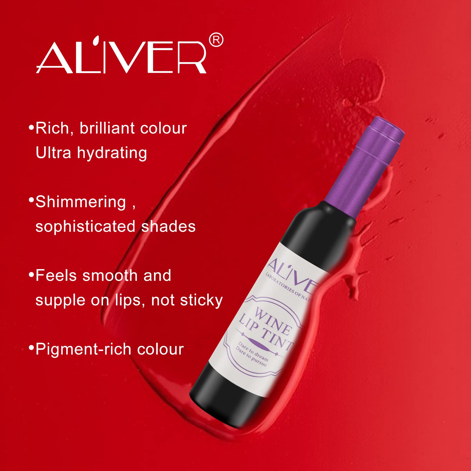 Aliver Wine Lip Gloss