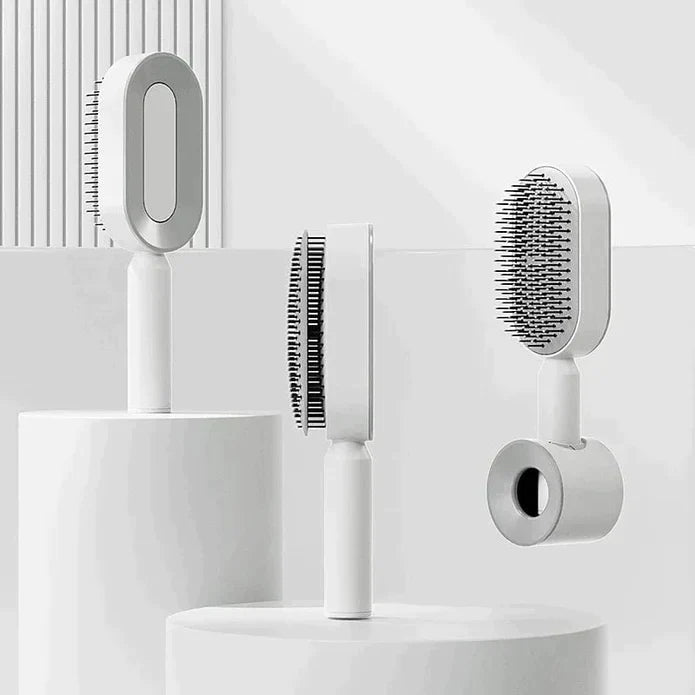 Self Cleaning Hair Brush - Detangle Brush