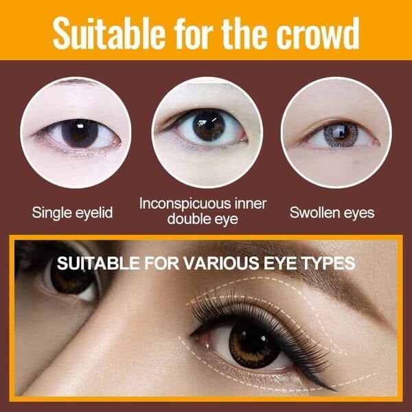 Long-Acting Invisible Double Eyelid Shaping Cream (Pack of 2)